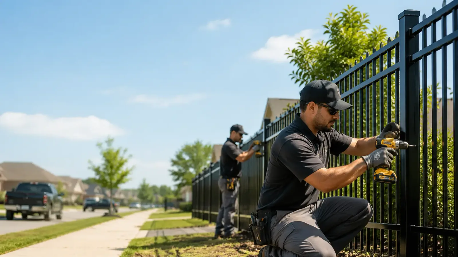 Metal Fence Installation in Kirby, AR